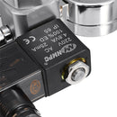 Aquarium System Dual Gauge CO2 Pressure Regulators Bubble Counter Solenoid Valve