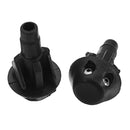 2Pcs Car Windshield Washer Window Sprayer Nozzle Jet For Peugeot 106 205 206 306 506