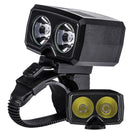 WOSAW BCD-007 2400LM 2-XPE LED 360 Rotatable 5Modes USB Rechargeable IPX5 Waterproof Bike Front Light Bicycle Handlebar Lights Outdoor Riding Lights