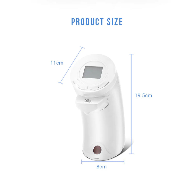 KCASA Automatic Touchless Electric Soap Dispenser White 200ml Capacity For Bathroom Kitchen