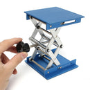 4inch Aluminum Lifting Platforms Stand Rack Scissor Lab-Lifting Oxide Lab Jack Stand Scissor