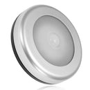 Wireless Ultra-Thin 6 LED PIR Motion Sensor LED Wall Night Light Battery Power for Wardrobe Cabinet