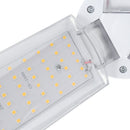 E27 AC110-265V 40W SMD2835 Three-Leaf Foldable Full Spectrum LED Grow Light Bulb With Lamp Holder Clip