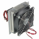 Geekcreit TEC1-12705 Thermoelectric Peltier Refrigeration Cooling System Equipment Kit Cooler Fan
