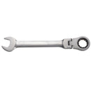 27 mm CR-V Steel Flexible Head Ratchet Wrench Metric Spanner Open End & Ring Wrenches Tool