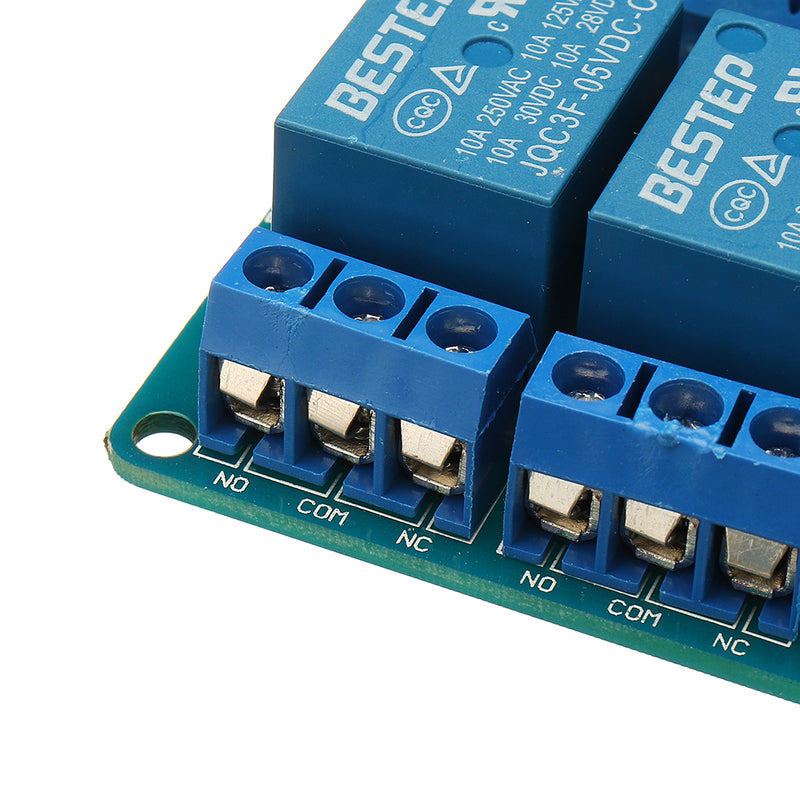 BESTEP 4 Channel 24V Relay Module High And Low Level Trigger For