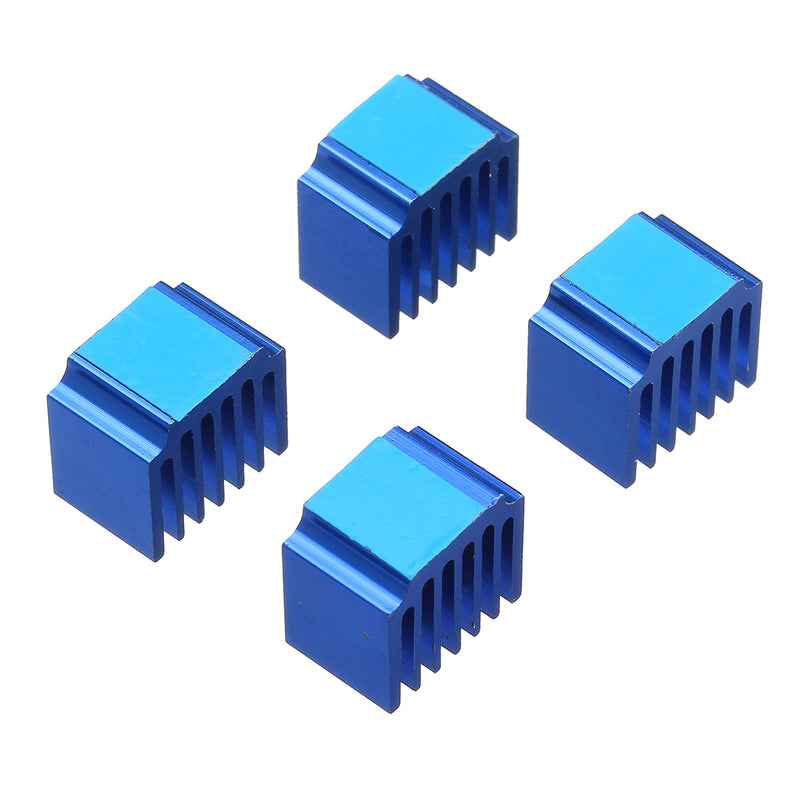 4PCS 14*10*13mm Cooling Heatsink With Back Glue For 3D Printer Part