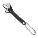 DANIU 66mm 2.6inch Mini Metal Adjustable Wrench Spanner Hand Tool 0-10mm Jaw Wrench Black