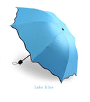 6Colors Anti-UV Waterproof Portable Travel Umbrella Small Fashion Folding Umbrella Rain Women Gift Men Mini Pocket Parasol