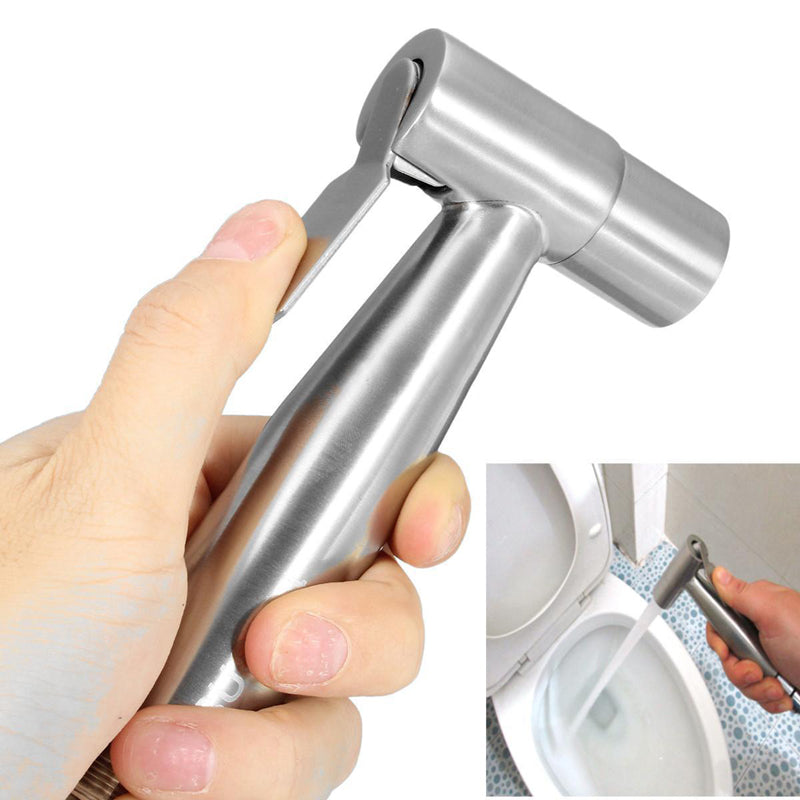 Stainless Steel Handheld Bidet Toilet Sprayer Set Kit Bidet faucet for Bathroom Hand Shower Head