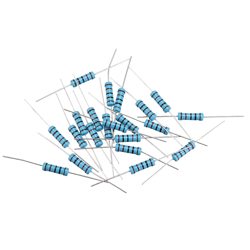 100pcs 2W 10KR Metal Film Resistor Resistance 1% 10K ohm Resistor