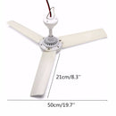 DC12V 6W 3 Leaves Brushless Converter Motor Battery Mini Hanging Ceiling Fan
