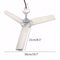 DC12V 6W 3 Leaves Brushless Converter Motor Battery Mini Hanging Ceiling Fan