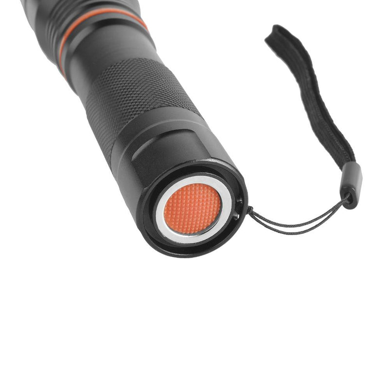 XANES 1615  T6 + COB 1000Lumens 5Modes Front & Side Lights Zoomable Tactical LED Flashlight with