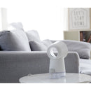 2 IN 1 300ML Mini Spray Humidifier & Desktop Fan Protable USB Night Light Cool Mist Humidifier Essential Oil Diffuser for Home Office