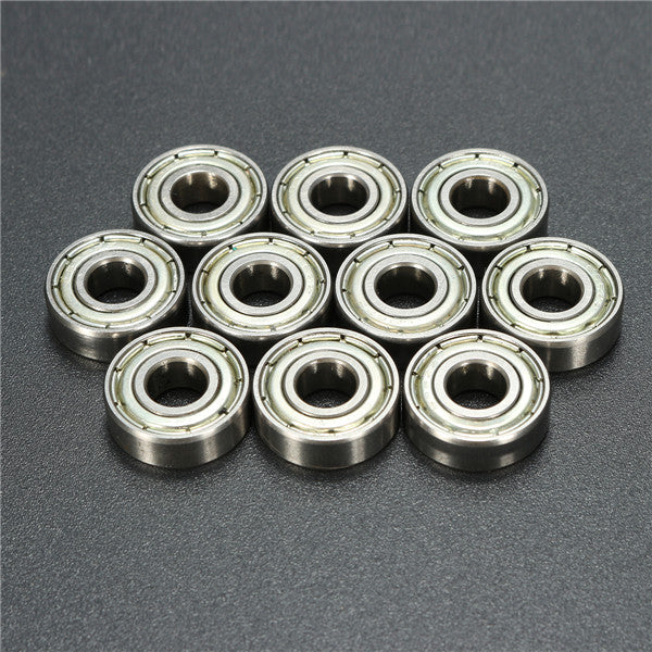 10pcs 696ZZ 6x15x5mm Ball Bearings Double Shielded Miniature Ball Bearing