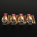 41Pcs TIG Welding Torch Nozzle Stubby Gas Lens Glass Cup Kit for WP17/18/26+Box