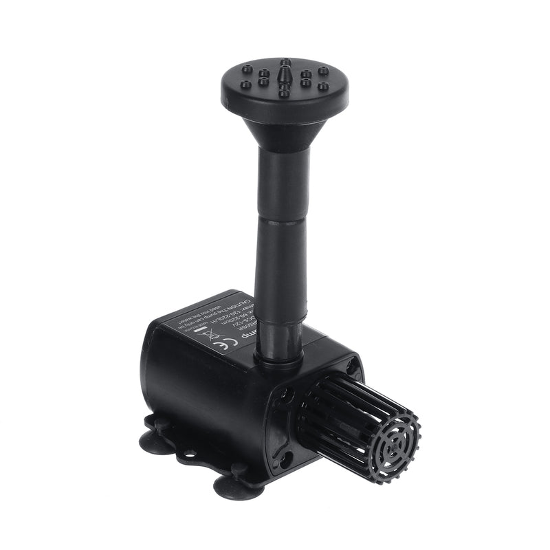 2.5W 220L/H 12V Solar Panel Water Pump Pond Garden Floating Fountain Submersible Pump