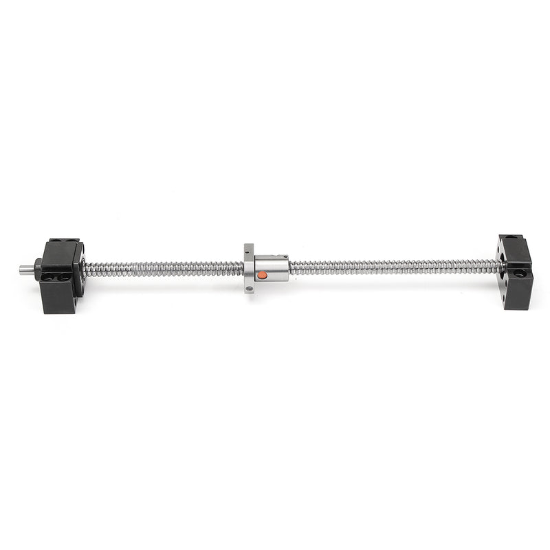12mm SFU1204 Ball Screw Length 400mm With Ball Nut And BF/BK10 End Support