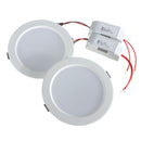 9W Round LED Recessed Ceiling Panel Down Light With Driver