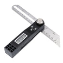 Drillpro 360 LCD Digital Sliding T Bevel Gauge Angle Finder T Digital Protractor Angle Ruler
