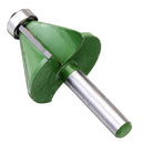 Drillpro 8mm Shank Chamfering Router Bit 11.25-45 Degree Milling Cutter for Woodworking
