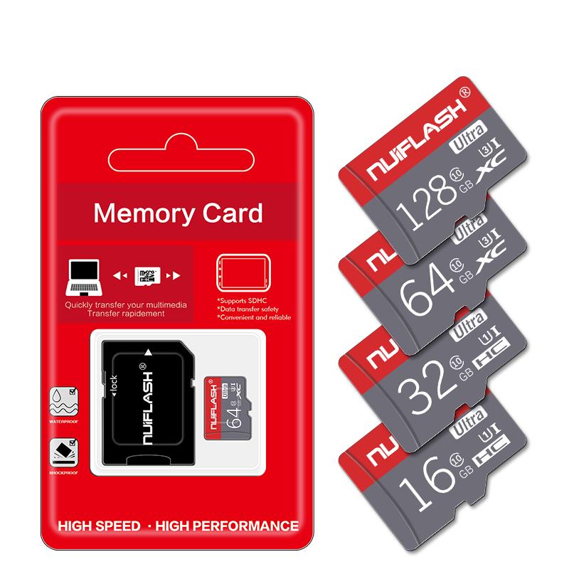 Nuiflash NF-TF 03 C10 Memory Card 16GB 32GB 64GB 128GB TF Card Data Storage Card for Phone Camera