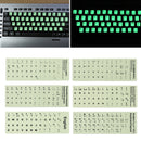 Fluorescent Keyboard Cover Stickers Luminous Waterproof Keyboard Protective Film