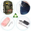 Xmund XD-XG3 Stainless Steel Telescopic Drinking Straw Portable Folding Reusable Straw Collapsible Brush Storage Case For Camping Travel Picnic