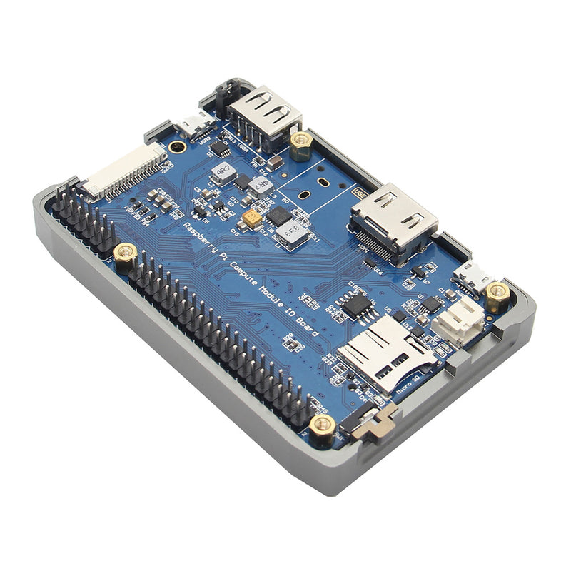 Ultra-Thin Aluminum Alloy Case for Raspberry Pi Compute Module 3 CM3/CM3L & IO Board