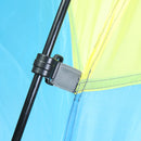 Outdoor 5-8 People Triangle Beach Tent Pop Up Camping Anti-UV Sun Shade Shelter Canopy