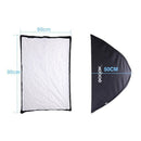 Godox Portable 60 x 90cm Umbrella Photo Softbox Reflector for Flash Speedlight