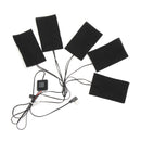 5pcs 65 Electric Heating Pad 3 Gear Adjusted DIY Thermal Vest Heated Clothes