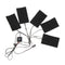 5pcs 65 Electric Heating Pad 3 Gear Adjusted DIY Thermal Vest Heated Clothes