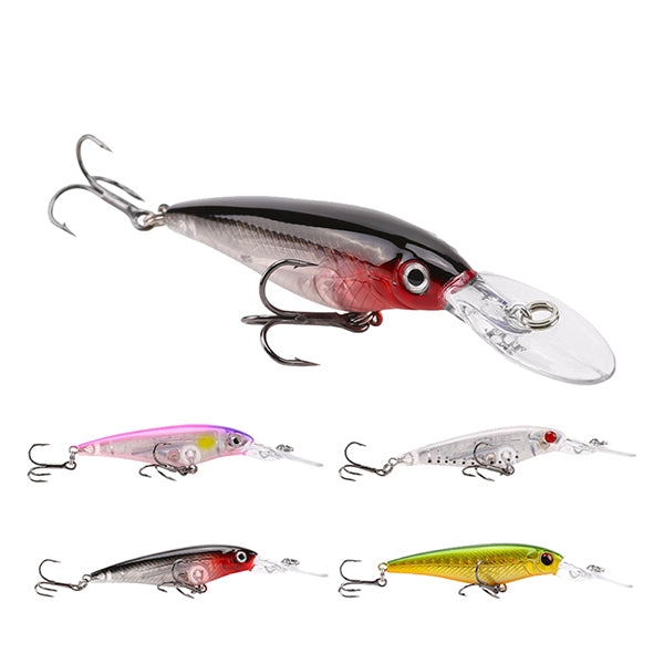 SeaKnight SK031 1PC 5.9g 60mm 1.2M Suspending Minnow Fishing Lure Minnow Hard Bait Hooks