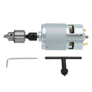 Machifit 775 Motor DC 12-24V Electric Drill with Drill Chuck for Polishing Drilling Cutting