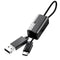 Baseus 2 in 1 Type-c OTG TF Memory Card Reader Fast Charge Data Transmission Cable for Xiaomi Tablet