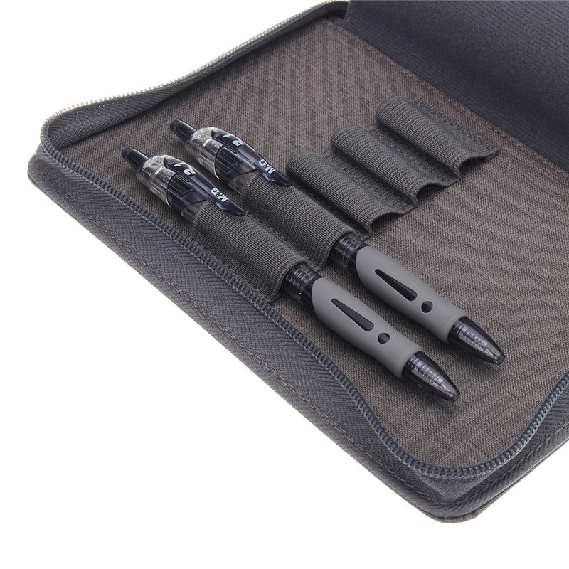 KACO Pen Pouch Pencil Case Bag Available for 10 Fountain Pens / Rollerball Pen  Waterproof Pen Holder Storage Organizer