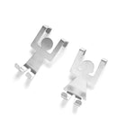 Creative 2pcs Hooks Stainless Steel Lovers Shaped Hook Kitchen Hanger Clothes Storage Rack Tool Home Storage