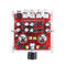 XH-A201 HiFi 6J1 Tube Preamplifier Board Class A Amplifier Audio Finished Board Pre-amp with Crystal Shell
