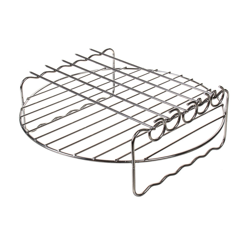 8pcs 9 Inch Non-stick Air Fryer Accessories Cake Pizza BBQ Roast Barbecue Baking Pan