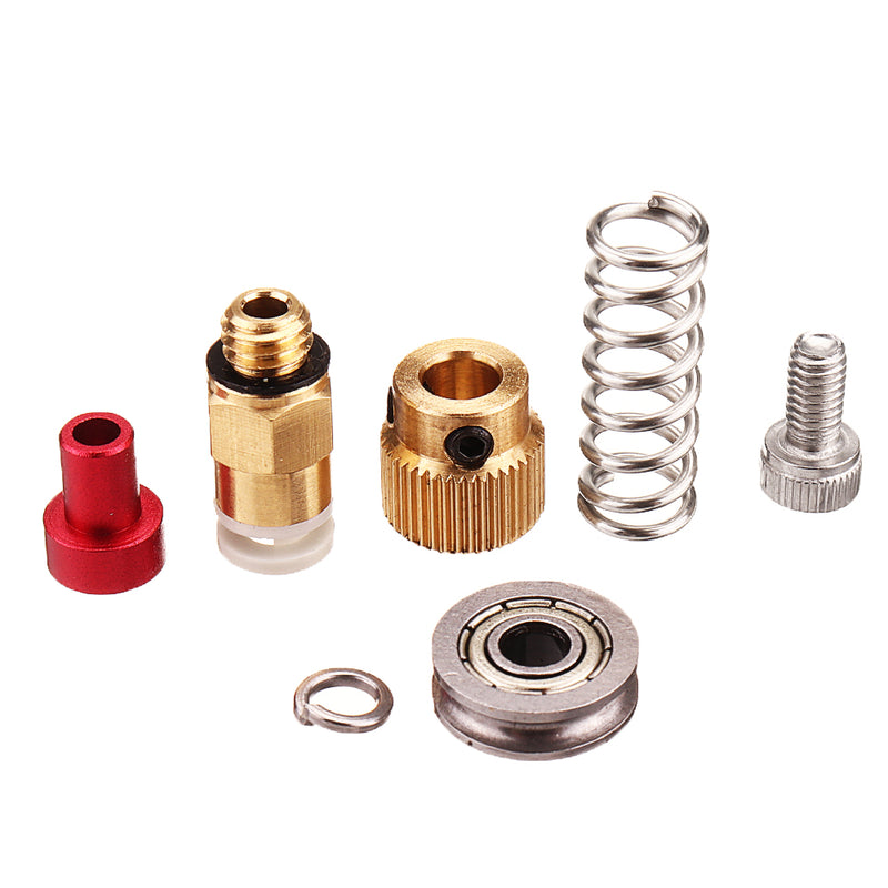 Upgraded Long-Distance Remote Metal Extruder+Leveling Spring+PETG Tube+MK10 Silicone Case Kit For Creality CR-10 Ender-3 3D Printer
