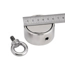 300kg D60mm Strong Salvage Magnet Pot Fishing Deep Sea Salvage Fishing Hook Neodymium Recovery Magnet