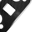 Car Retrofitting Carbon Fiber Reading Lights Panel Roof Lamps Decoration Frame Cover Trim For Ford Mustang 2015-2019