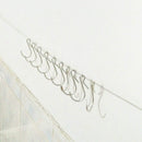10-Pack 304 stainless steel Clip Type Hanging Hooks, Holds up to 10 lbs A8V5
