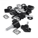 Hard Top Removal Fastener Soft Top Thumb Screws For Jeep Wrangler CJ YJ TJ