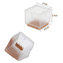 20 Pcs 3-3.5cm Chair Leg Caps Furniture Feet Pads Wood Floor Protectors Set C1B8