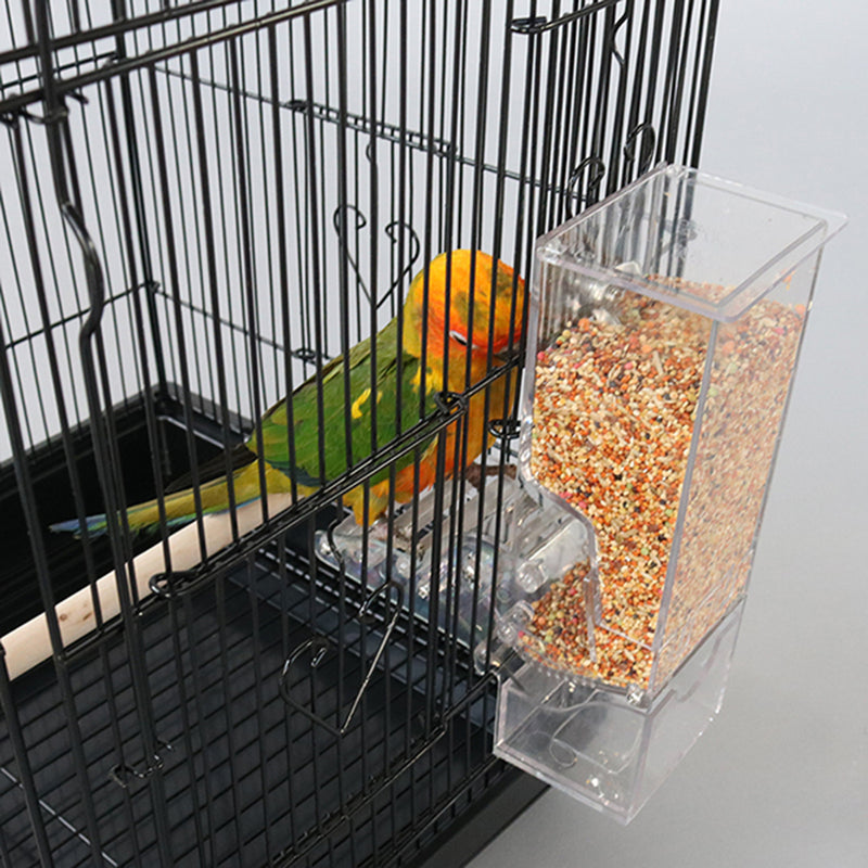 Automatic Smart Bird Feeders Starling Parrot Food Containers Transparent Pet Feeder Devices
