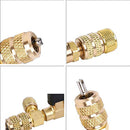 R410A R22 Dual Size SAE Port HVAC Valve Core Removal Installer Tool(No Gas