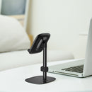 Baseus Metal 35 Degree Up Down Adjustable Cable Clip Desktop Stand Lazy Holder for Mobile Phone Tablet